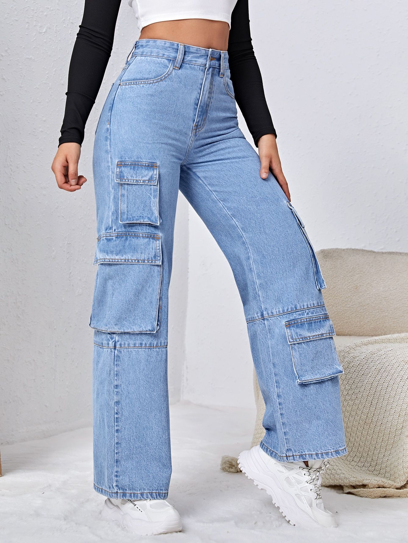 Pantalones cargo piorro quisquam